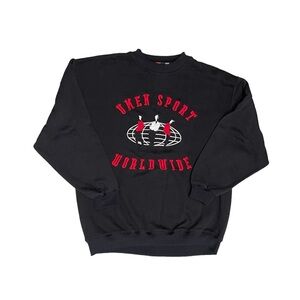 Y2K UMEN Sports Worldwide Sweater NWOT